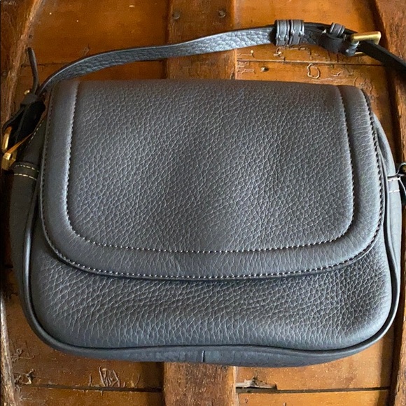 J. Crew Handbags - J.CREW Signet Flap Crossbody Purse